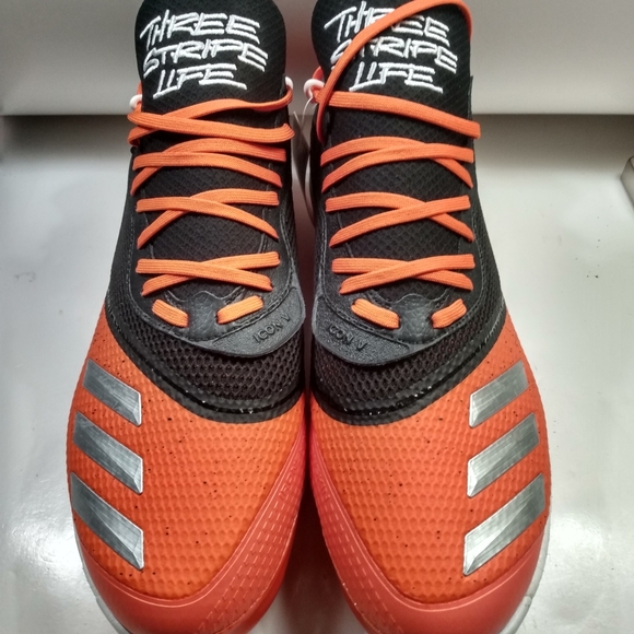 Adidas Icon V Boost Baseball Metal Cleats sz 13.5 - Picture 3 of 11